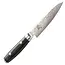 Yaxell Ran Messenset – 7-delig – Magnetische Messenhouder Walnoot met 6 Messen – 69 Lagen Damaststaal – VG10 Staal – 61 HRC – Canvas-Micarta Heft