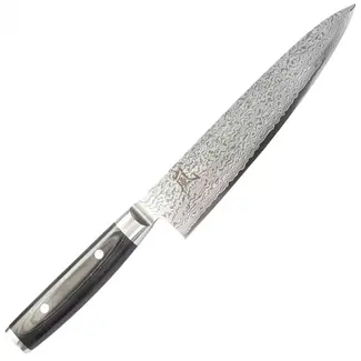 Yaxell Ran Messenset – 6-delig – Magnetische Messenhouder Walnoot met 5 Messen – 69 Lagen Damaststaal – VG10 Staal – 61 HRC – Canvas-Micarta Heft