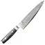 Yaxell Ran Messenset – 6-delig – Magnetische Messenhouder Walnoot met 5 Messen – 69 Lagen Damaststaal – VG10 Staal – 61 HRC – Canvas-Micarta Heft