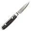 Yaxell Ran Messenset – 6-delig – Magnetische Messenhouder Walnoot met 5 Messen – 69 Lagen Damaststaal – VG10 Staal – 61 HRC – Canvas-Micarta Heft