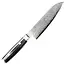 Yaxell Ran Messenset – 7-delig – Beukenhouten Messenblok met 6 Messen – 69 Lagen Damaststaal – VG10 Staal – 61 HRC – Canvas-Micarta Heft
