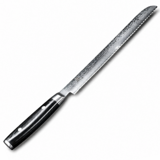 Yaxell Ran Broodmes 23 cm – 69 Lagen Damaststaal – VG10 Staal – 61 HRC – Canvas-Micarta Heft