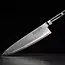 Yaxell Super Gou Ypsilon Koksmes 20 cm – 193 Lagen Damaststaal – SG2 Staal – 63 HRC – Canvas-Micarta Heft – Japan