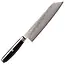 Yaxell Super Gou Ypsilon Kiritsuke Koksmes 20 cm – 193 Lagen Damaststaal – SG2 Staal – 63 HRC – Canvas-Micarta Heft – Japan