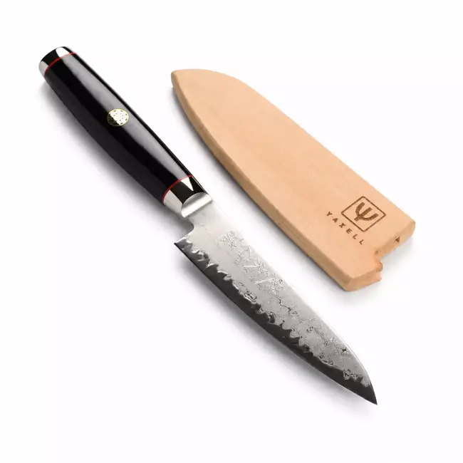 Yaxell Katana Mesbeschermer voor Universeelmes 12 cm – Esdoornhout – Magnetische Schede