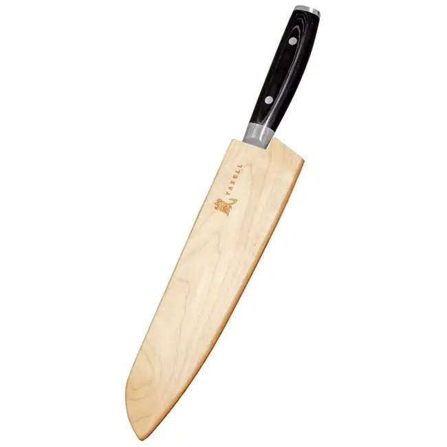Yaxell Katana Mesbeschermer voor Koksmes 25,5 cm – Esdoornhout – Magnetische Schede