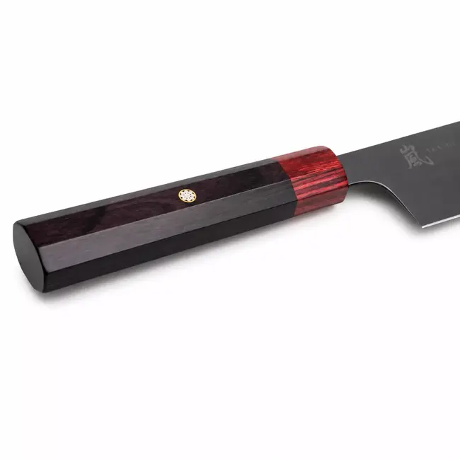 Yaxell Rei Sujihiki mes 23 cm – 69 Lagen Damaststaal – VG10 Damaststaal – 61 HRC – Pakkahout Heft