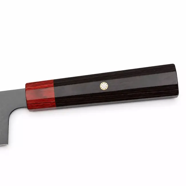 Yaxell Rei Nakiri mes 16,5 cm – 69 Lagen Damaststaal – VG10 Damaststaal – 61 HRC – Pakkahout Heft