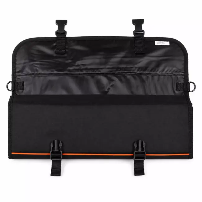 Yaxell Roltas – Ruimte voor 10 Messen – Stevige Polyester Tas met Vak voor Slijpstaaf – Inclusief Schouderriem – Bescherming & Opbergruimte