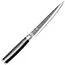 Yaxell Taishi Vleesmes 18 cm – VG-10 Staal – Hardheid 61 HRC – Tsuchime Afwerking – Gehamerd Lemmet – Zwart Pakka Beukenhout Handvat