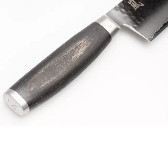 Yaxell Taishi Nakiri 16,5 cm – VG-10 Staal – Hardheid 61 HRC – Tsuchime Afwerking – Gehamerd Lemmet – Zwart Pakka Beukenhout Handvat