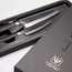 Yaxell Taishi – 2-delige Messenset – Santokumes 16,5 cm & Universeelmes 12 cm – VG-10 – Gehamerd Lemmet – Japanse Perfectie