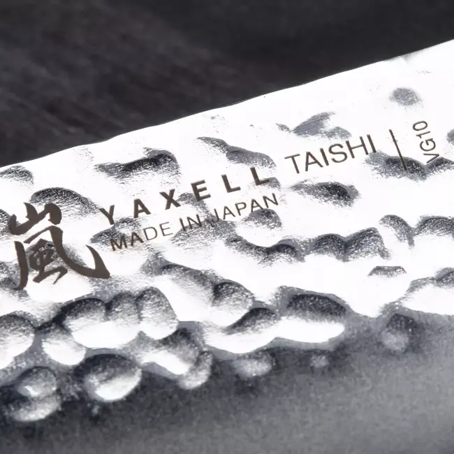Yaxell Taishi – 3-delige Messenset – Koksmes 20 cm, Santoku 12,5 cm & Schilmes 10 cm – VG-10 – Tsuchime Afwerking