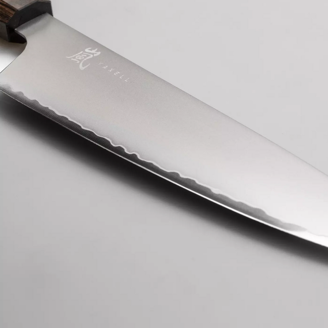 Yaxell Hana Koksmes 20 cm – 3 Lagen Damaststaal – Movax Staal – Pakka Wood Heft