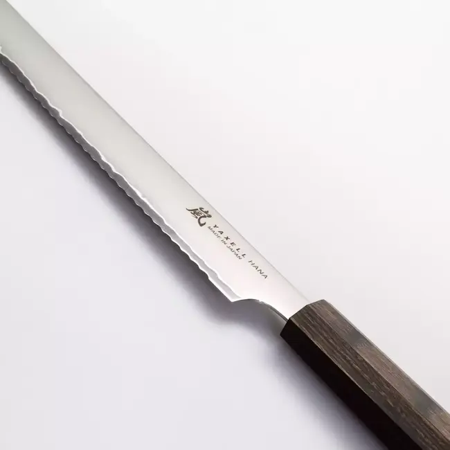 Yaxell Hana 23 cm Broodmes - MOVAX Staal 58 HRC - Japans Gekarteld Mes