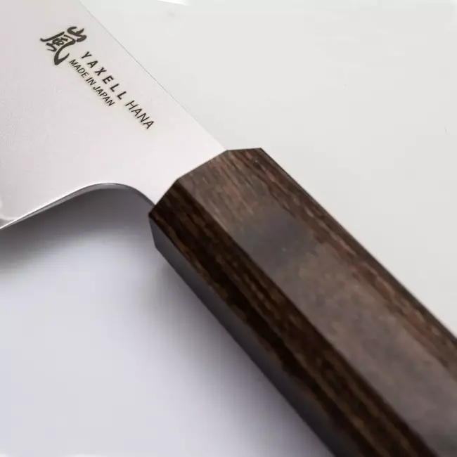 Yaxell Hana Kiritsuke Mes 20 cm - MOVAX Staal - Japans Koksmes