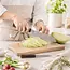 Yaxell Hana – 2-delige Messenset – Santokumes 16,5 cm & Universeelmes 12 cm – Damaststaal – Japanse Topkwaliteit