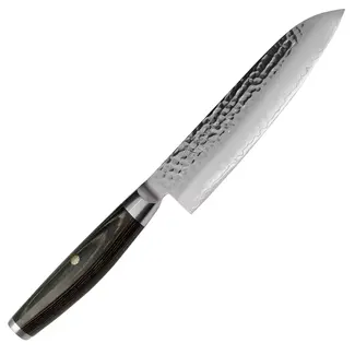 Yaxell Ketu Santokumes 16,5 cm – SG2 Stalen Kern – Tsuchime Finish – Pakkahout Handvat