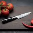 Yaxell Zen Universeelmes 12 cm – 37 Lagen Damaststaal – Canvas-Micarta Heft