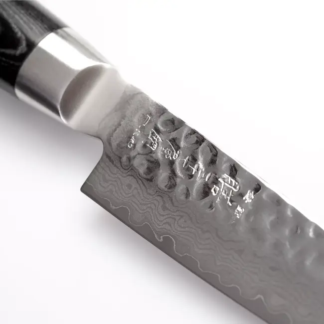 Yaxell Zen Vleesmes 18 cm – 37 Lagen Damaststaal – Canvas-Micarta Heft