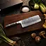Yaxell Zen Chinees Koksmes 18 cm – 37 Lagen Damaststaal – Canvas-Micarta Heft