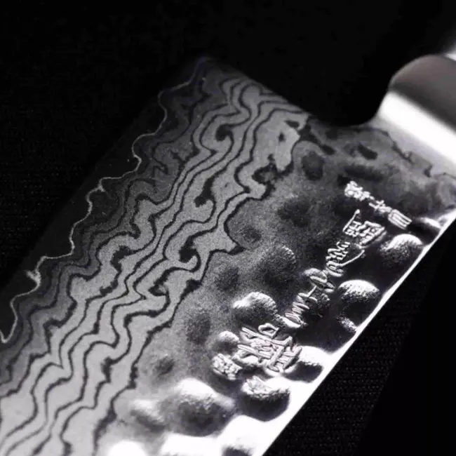Yaxell Zen Fileermes / Sushimes 23 cm – 37 Lagen Damaststaal – Canvas-Micarta Heft