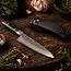 Yaxell Zen Geschenkset – 2-delig – Waterslijper en Koksmes 20 cm – 37 Lagen Damaststaal – Canvas-Micarta Heft