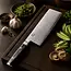 Yaxell Ran Chinees Koksmes 18 cm – 69 Lagen Damaststaal – VG10 Staal – 61 HRC – Canvas-Micarta Heft