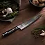 Yaxell Ran Koksmes 24 cm – 69 Lagen Damaststaal – VG10 Staal – 61 HRC – Canvas-Micarta Heft