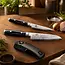 Yaxell Ran Messenset – Giftset – 3-delig – Messenlijper met Santoku Mes 16,5 cm en Universeelmes 12 cm - 69 Lagen Damaststaal – VG10 Staal – 61 HRC – Canvas-Micarta Heft