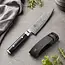 Yaxell Ran Messenset – Giftset – 2-delig – Santoku Mes 16,5 cm en Messenlijper – 69 Lagen Damaststaal – VG10 Staal – 61 HRC – Canvas-Micarta Heft