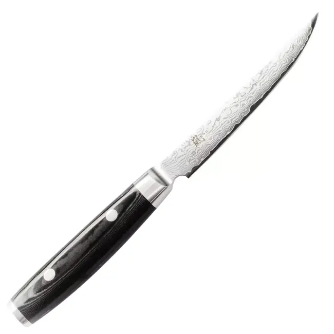 Yaxell Ran Steakmessen Set - 6 Messen met Houder - Japanse Kwaliteit