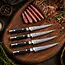 Yaxell Ran Steak Set 4-delig - VG10 Japans Damaststaal
