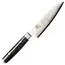 Yaxell Ran Messenset – 6-delig – Beukenhouten Magnetische Messenhouder met 5 Messen – 69 Lagen Damaststaal – VG10 Staal – 61 HRC – Canvas-Micarta Heft