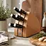 Yaxell Ran Messenset – 7-delig – Beukenhouten Messenblok met 6 Messen – 69 Lagen Damaststaal – VG10 Staal – 61 HRC – Canvas-Micarta Heft