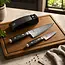 Yaxell Ran Messenset – Giftset – 3-delig – Messenslijper met Koksmes 20 cm en Universeelmes 12 cm – 69 Lagen Damaststaal – VG10 Staal – 61 HRC – Canvas-Micarta Heft