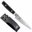 Yaxell Ran Messenset – Giftset – 2-delig – Messenslijper en Universeelmes 12 cm – 69 Lagen Damaststaal – VG10 Staal – 61 HRC – Canvas-Micarta Heft