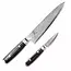 Yaxell Ran Messenset – Giftset – 2-delig – Koksmes 20 cm & Schilmes 8 cm – 69 Lagen Damaststaal – VG10 Staal – 61 HRC – Canvas-Micarta Heft