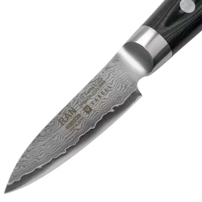 Yaxell Ran Messenset – Giftset – 2-delig – Koksmes 20 cm & Schilmes 8 cm – 69 Lagen Damaststaal – VG10 Staal – 61 HRC – Canvas-Micarta Heft