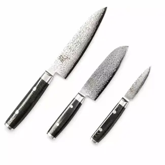 Yaxell Ran Messenset 3-delig - Geschenk Set - VG10 Damast Messen - Japans Vakmanschap