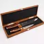 Yaxell Ran Messenset – Giftset – 2-delig – Koksmes 20 cm & Universeelmes 12 cm – 69 Lagen Damaststaal – VG10 Staal – 61 HRC – Mahonie Heft - Limited Edition