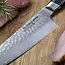 Yaxell Tsuchimon Koksmes 20 cm – VG10 Staal – Gehamerd Lemmet – Micarta Heft
