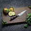 Yaxell Tsuchimon Universeelmes 12 cm – VG10 Staal – Gehamerd Lemmet – Micarta Heft