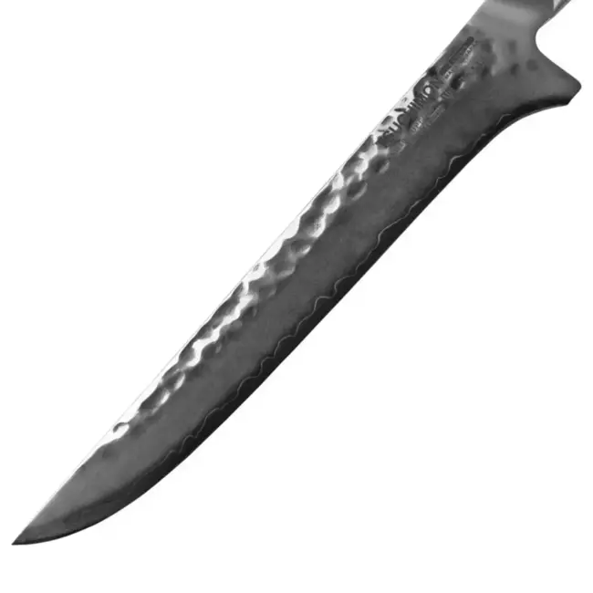 Yaxell Tsuchimon Uitbeenmes 15 cm – VG10 Staal – Gehamerd Lemmet – Micarta Heft