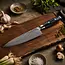Yaxell Tsuchimon Koksmes 25,5 cm – VG10 Staal – Gehamerd Lemmet – Micarta Heft