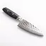 Yaxell Tsuchimon Santoku Koksmes 12,5 cm – VG10 Staal – Gehamerd Lemmet – Micarta Heft