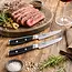 Yaxell Tsuchimon Steakmessenset – 2-delig – 3 Lagen Damaststaal – VG10 Staal – Canvas-Micarta Heft