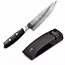 Yaxell Tsuchimon Geschenkset – 2-delig – Messenslijper en Koksmes 20 cm – 3 Lagen Damaststaal – Canvas-Micarta Heft