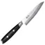 Yaxell Tsuchimon Messenset – 6-delig – Magnetische Walnoothouten Messenstrip met 5 Messen – 3 Lagen Damaststaal – VG-10 Staal – Canvas-Micarta Heft