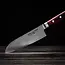 Yaxell Super Gou Santoku Koksmes 16,5 cm – 161 Lagen Damaststaal – SG2 Staal – 63 HRC – Canvas-Micarta Heft